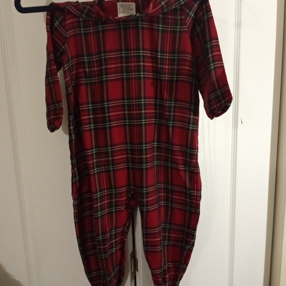 Disneyland Mickey mouse Santa footy pajamas - Picture 3 of 4